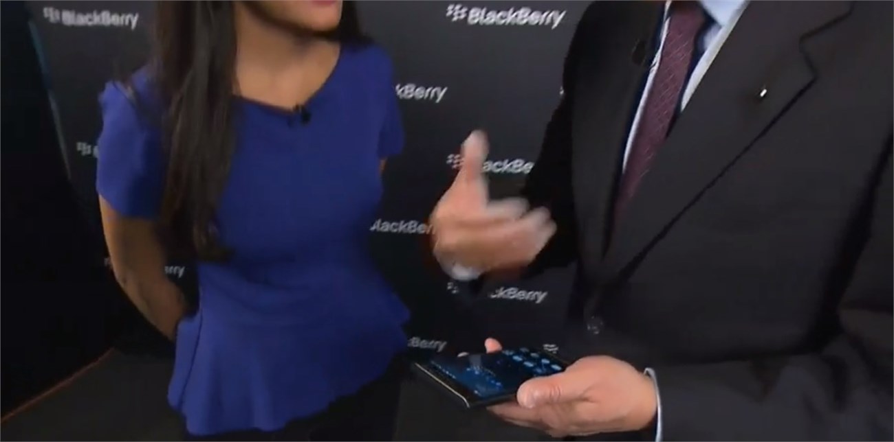 BlackBerry Priv trên tay CEO John Chen 2