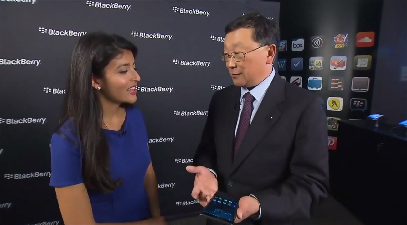 BlackBerry Priv trên tay CEO John Chen 4