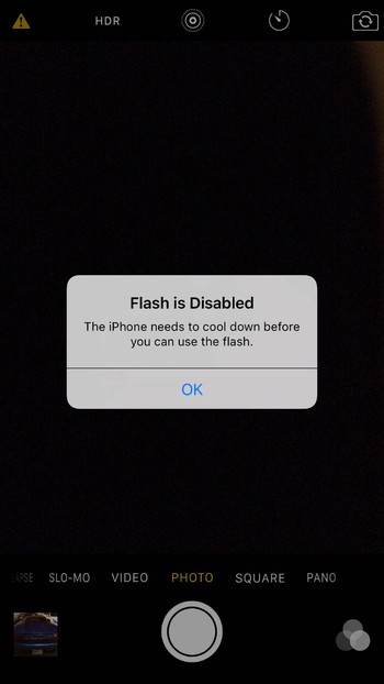 iPhone 6s gặp lỗi do nhiệt độ