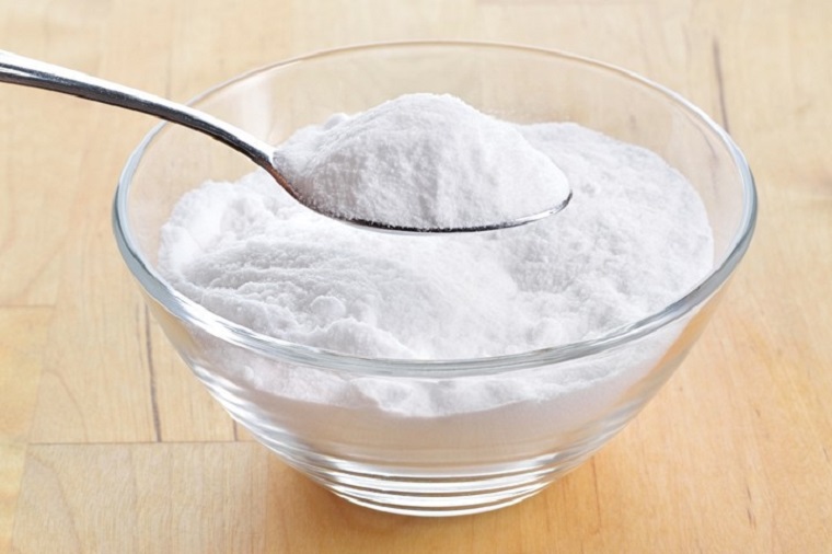 Remove grease stains with baking soda