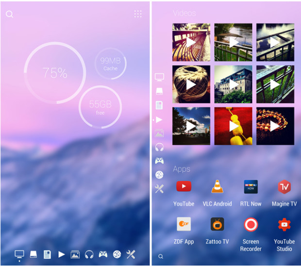Giao diện SymetiumOS