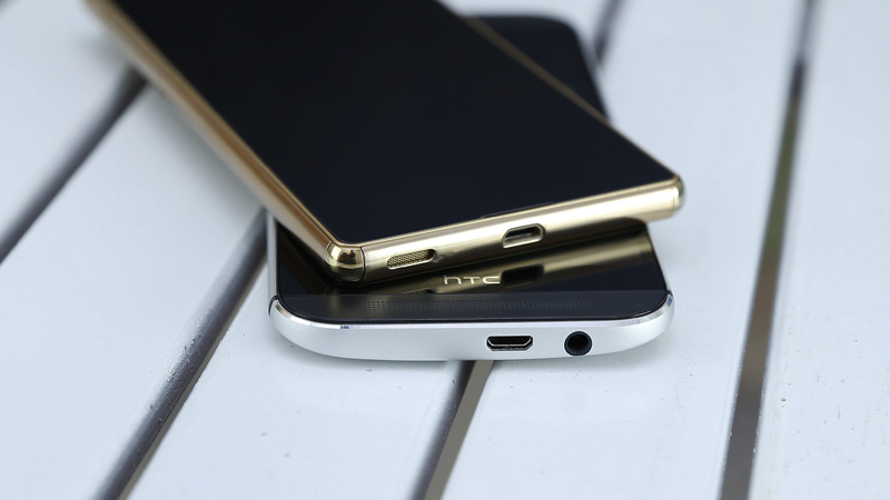 Sony Xperia M5 Dual và HTC One M8 Eye