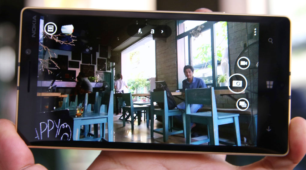 Giao diện chụp hình Lumia 930 Giao diện chụp hình Lumia 930