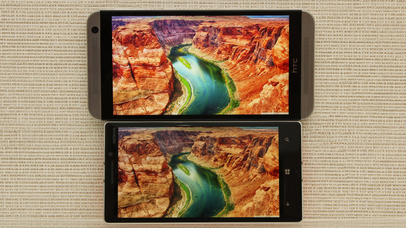 So sánh màn hình hiển thị Lumia 930 và E9 Dual So sánh màn hình hiển thị Lumia 930 và E9 Dual