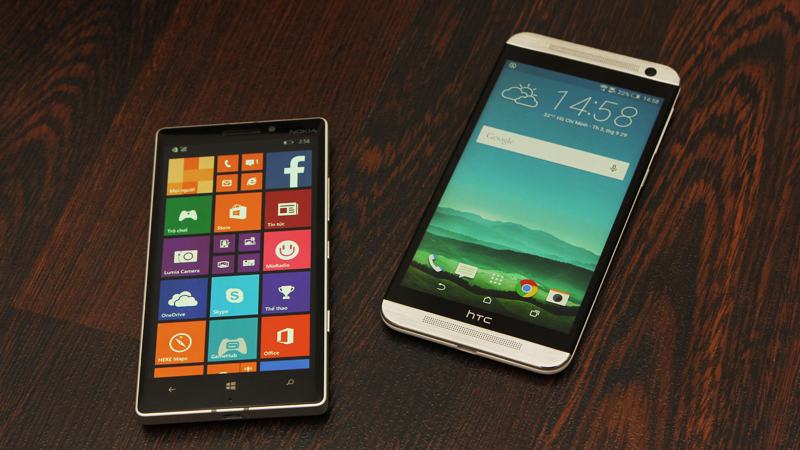 Màn hình hiển thị Lumia 930 và E9 Dual Màn hình hiển thị Lumia 930 và E9 Dual