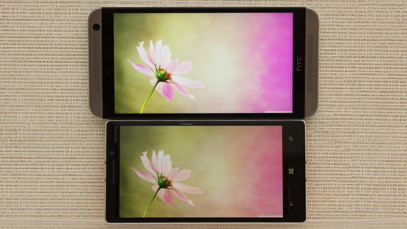 So sánh màn hình hiển thị Lumia 930 và E9 Dual So sánh màn hình hiển thị Lumia 930 và E9 Dual