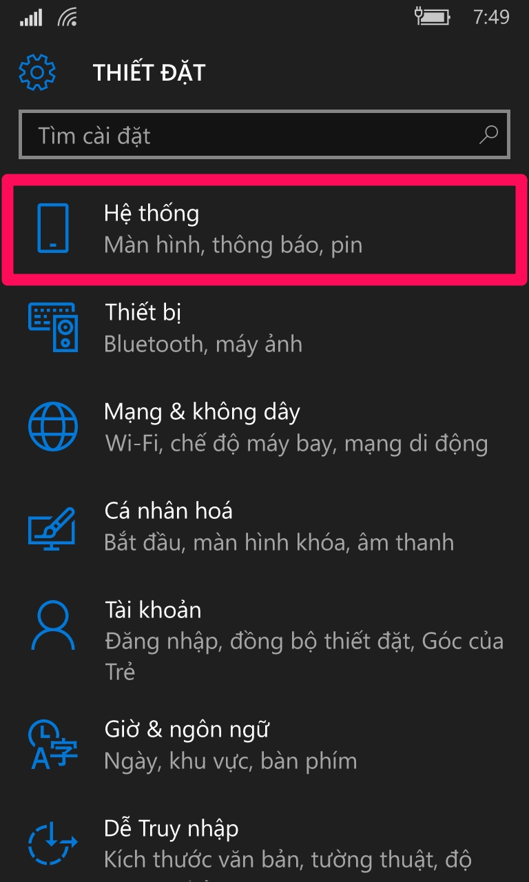 meohaytrenwindows10mobilebuild105368