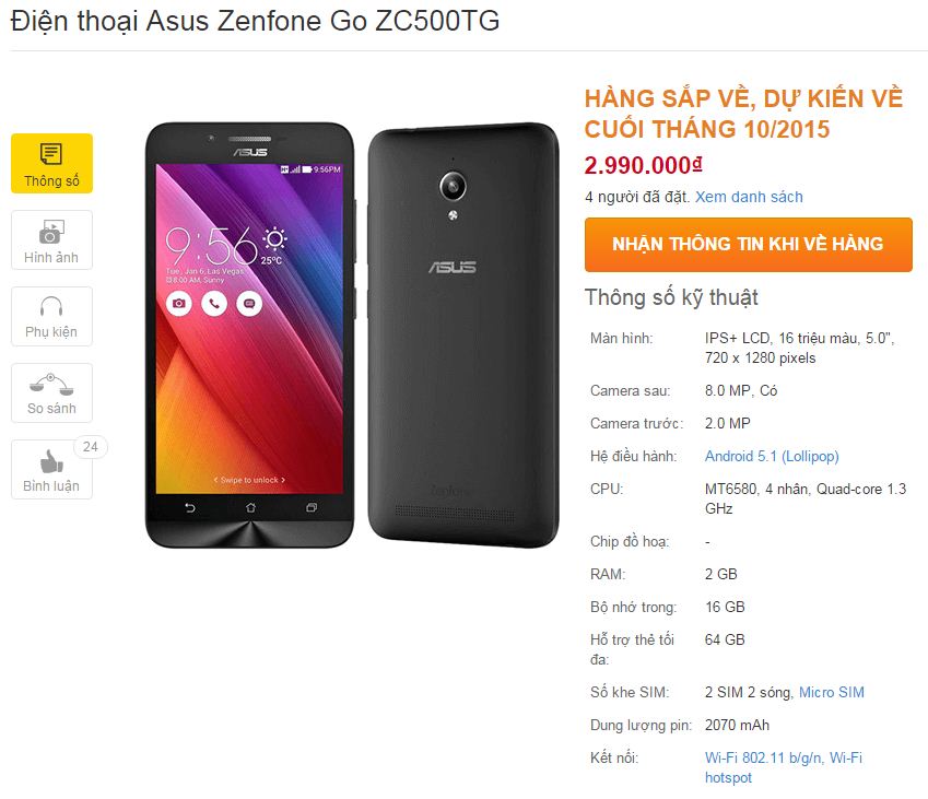 Zenfone Go