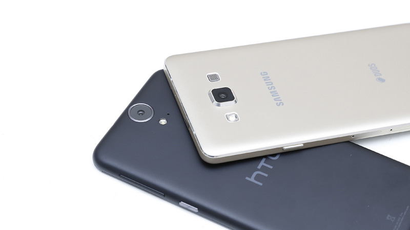 Samsung Galaxy A7 và HTC One E9 Dual Samsung Galaxy A7 và HTC One E9 Dual