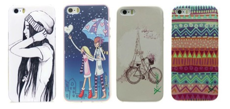 Ốp lưng iPhone 6 nhựa dẻo phủ da VB 2