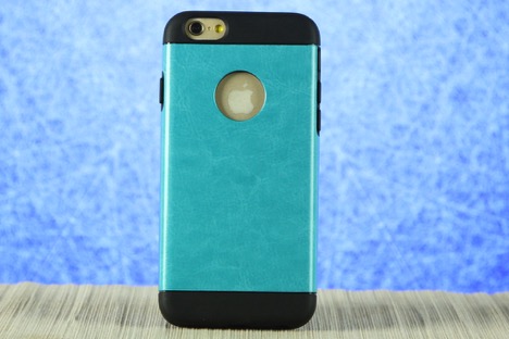 Ốp lưng iPhone 6 nhựa dẻo phủ da VB