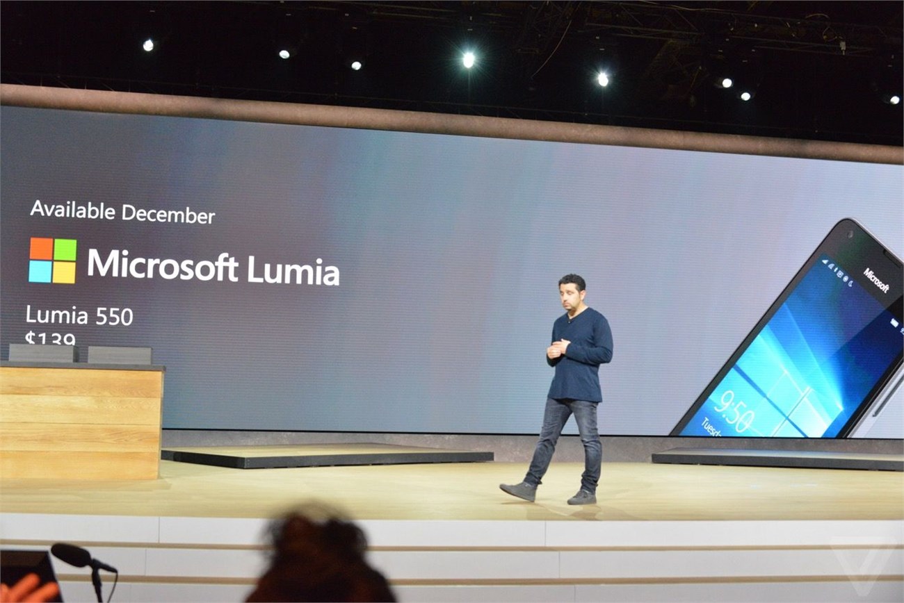 microsoft event lumia 550
