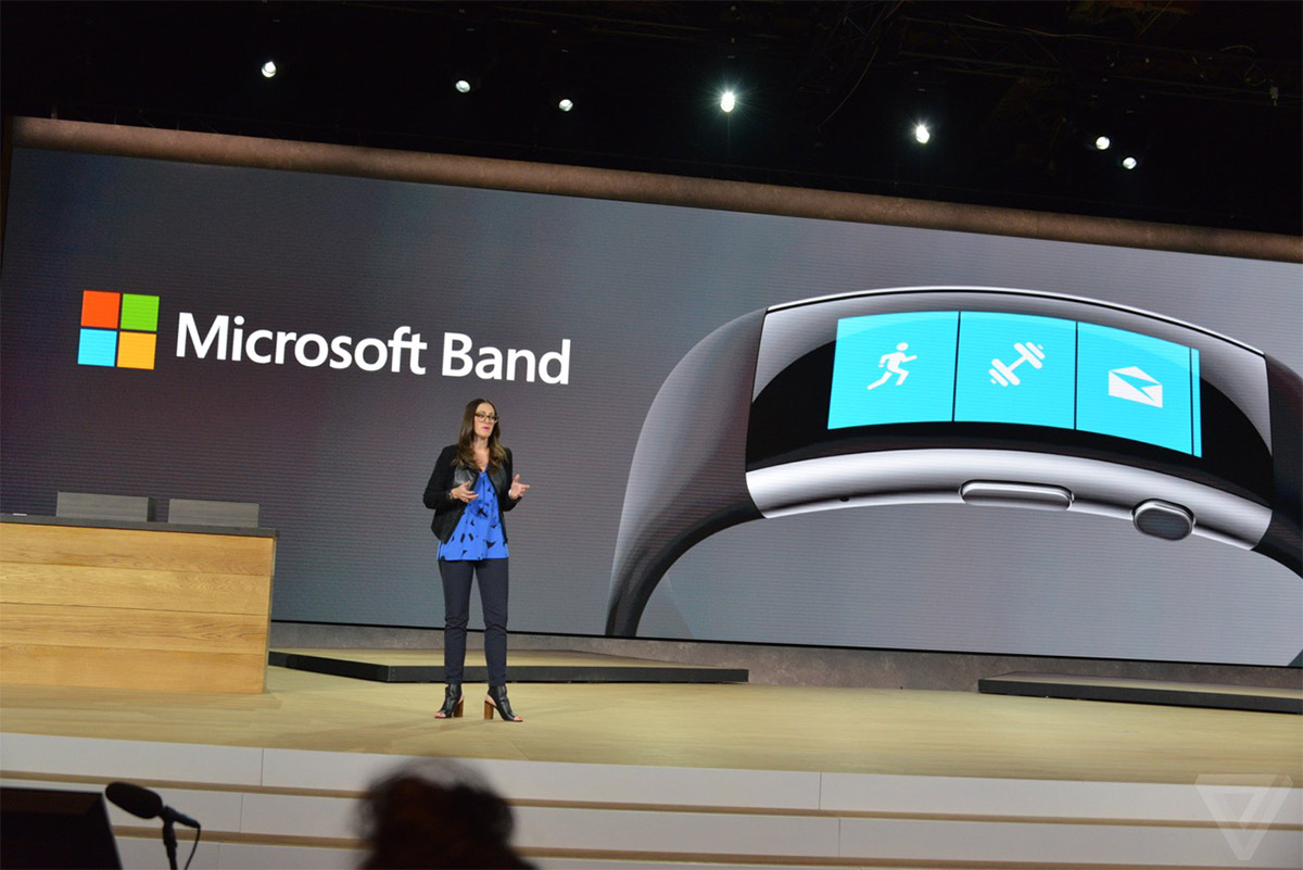 microsoft event microsoft band