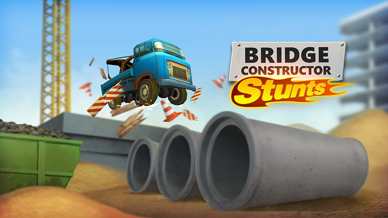 10 game hay trong tuần: Bridge Constructor Stunts ‘chất như quả gấc’