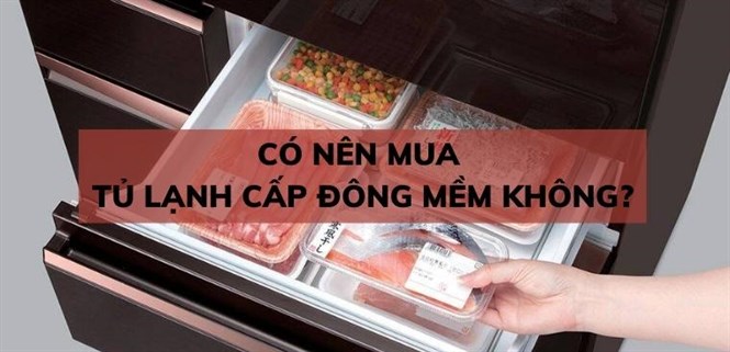 Ưu - nhược điểm tủ lạnh cấp đông mềm. Có nên mua tủ lạnh cấp đông mềm?