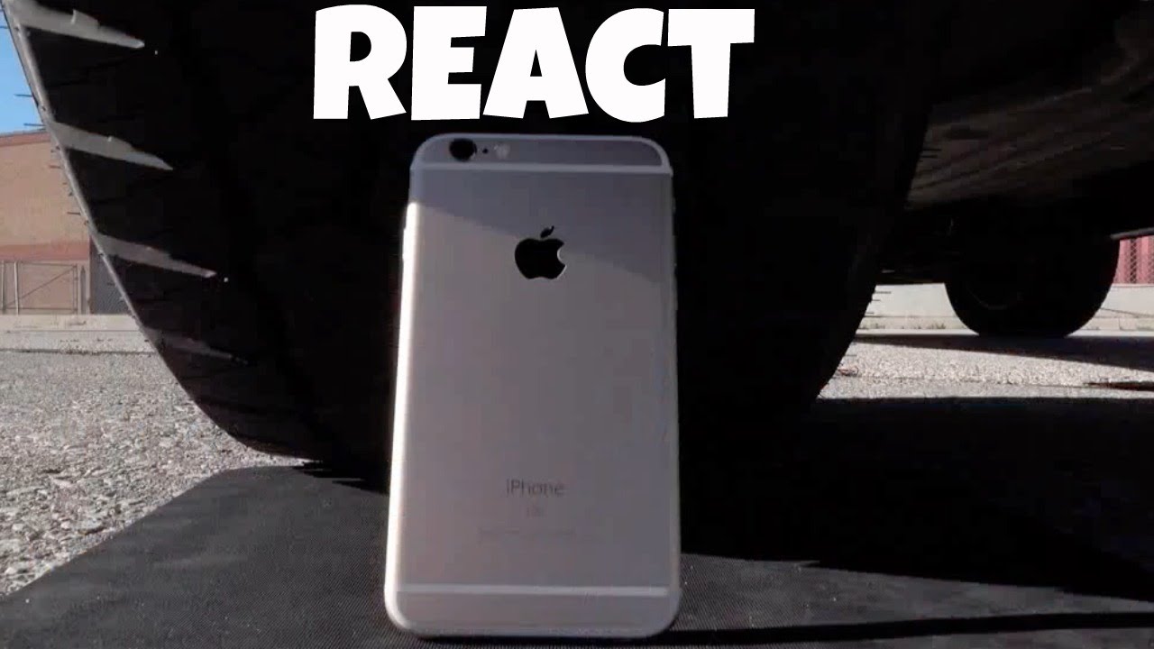 iPhone 6s vẫn toàn vẹn khi bị xe bán tải cán qua!