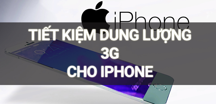 cách đặt giới hạn dữ liệu cho iphone