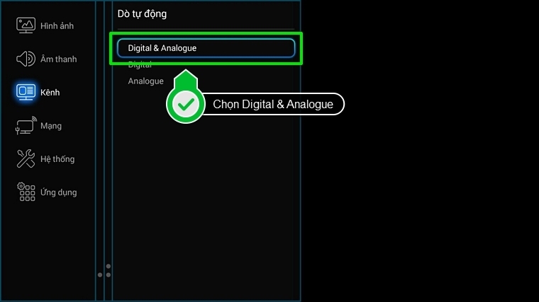 Chọn Digital & Analogue