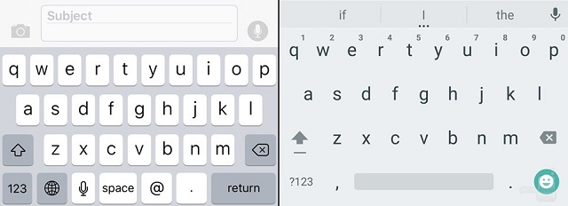 Giao diện và bố cục của bàn phím Giao diện và bố cục của bàn phím