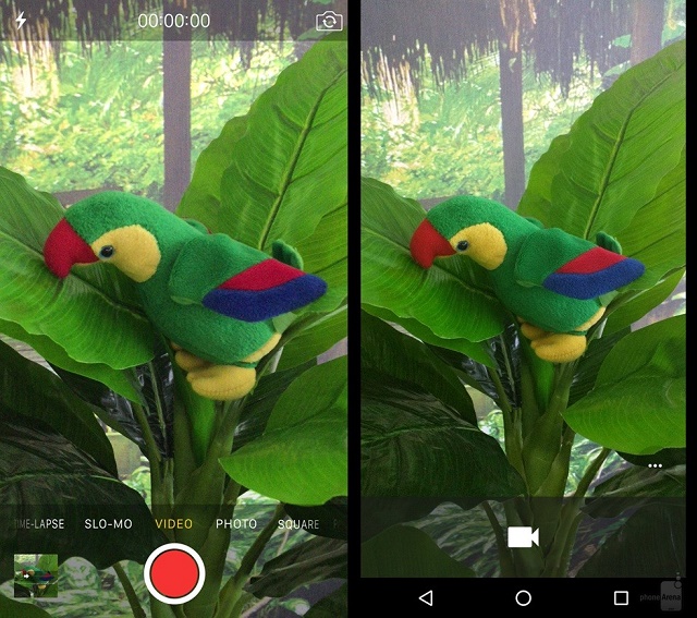 Giao diện camera Giao diện camera