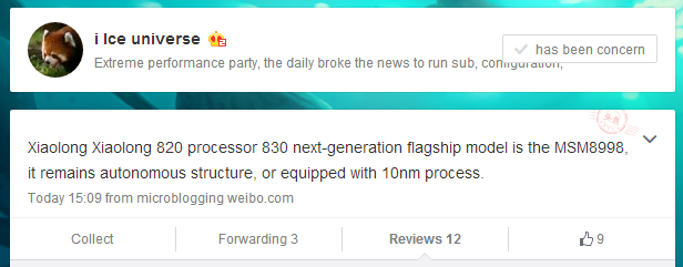 Snapdragon 830 Snapdragon 830