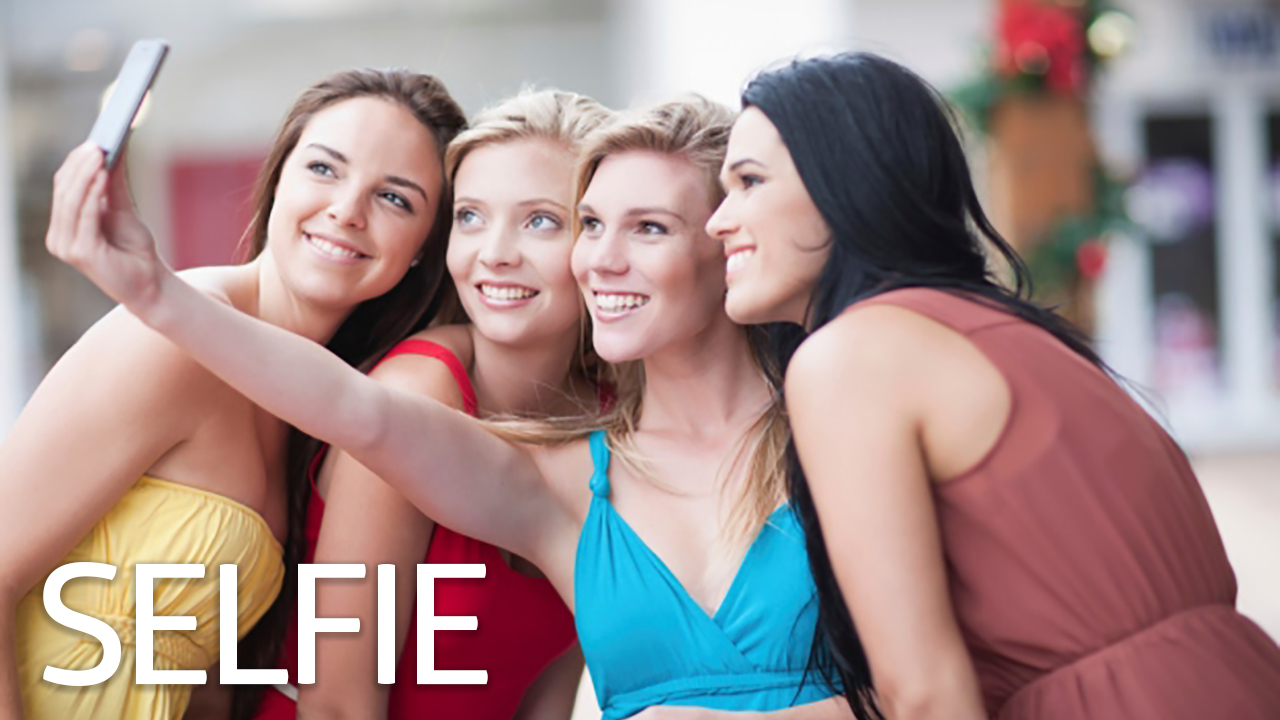 smartphone selfie smartphone selfie