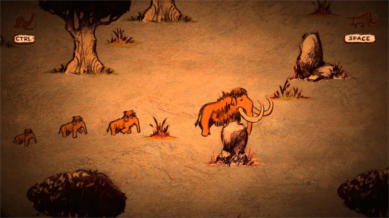 The Mammoth: A Cave Painting