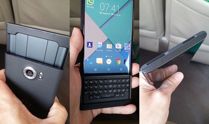 BlackBerry Priv chạy Android, bàn phím trượt tiện lợi