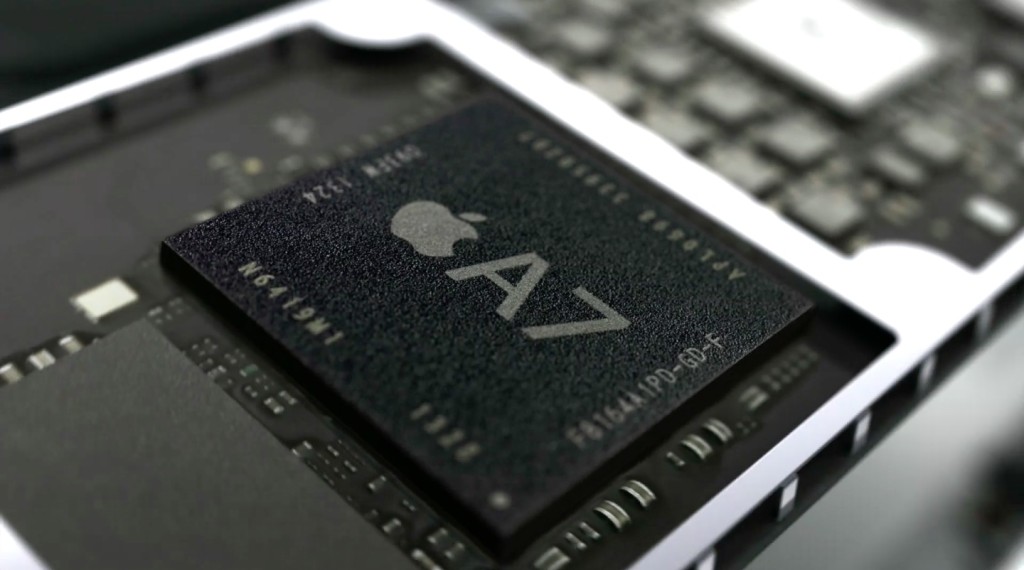 Chip Apple A7 trên iPhone 5s Chip Apple A7 trên iPhone 5s
