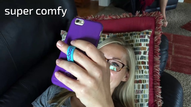 Có ốp lưng Loopy không lo bị rớt điện thoại Có ốp lưng Loopy không lo bị rớt điện thoại