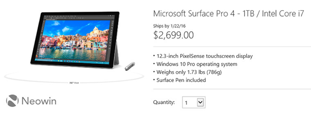 Surface Pro 4