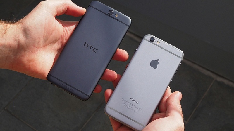 HTC One A9 và iPhone 6 HTC One A9 và iPhone 6