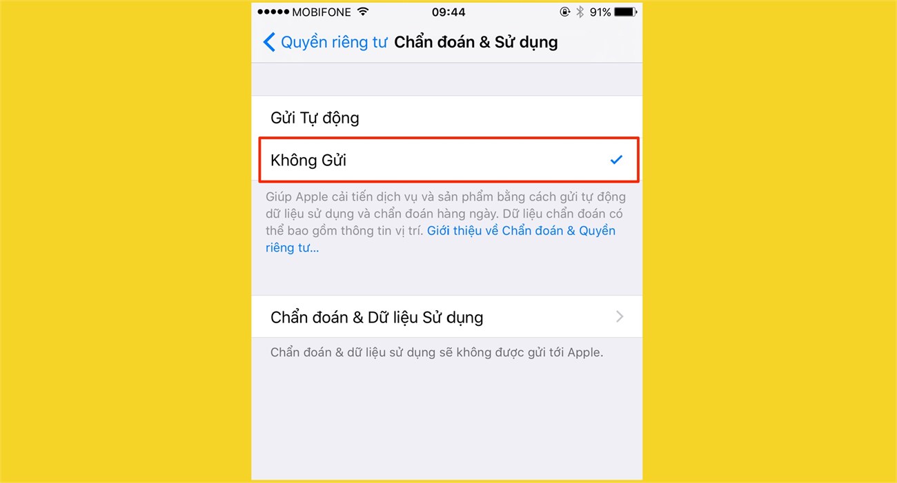 Chẩn đoán và sử dụng