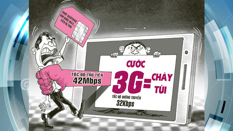 Trừ tiền cước 3G oan