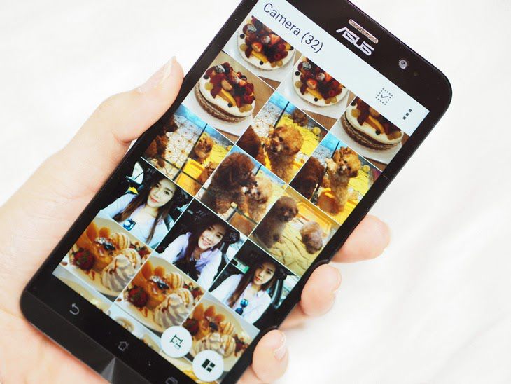 Asus Zenfone 2 ZE500CL dùng màn hình IPS LCD rộng 5 (720 x 1280 pixel)