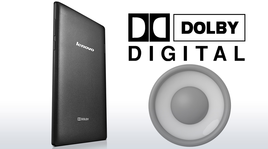Lenovo Tab 2 trang bị cả âm thanh Dolby