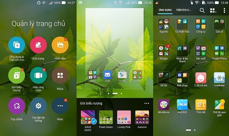 giao diện giao diện