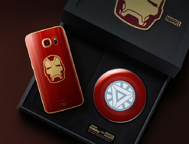 Galaxy S6 edge theo phong cách Iron Man 