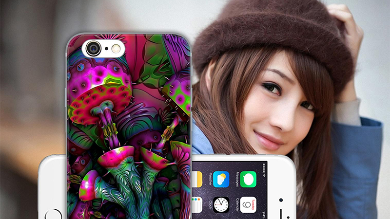 cô gái năng động xài smartphone gì