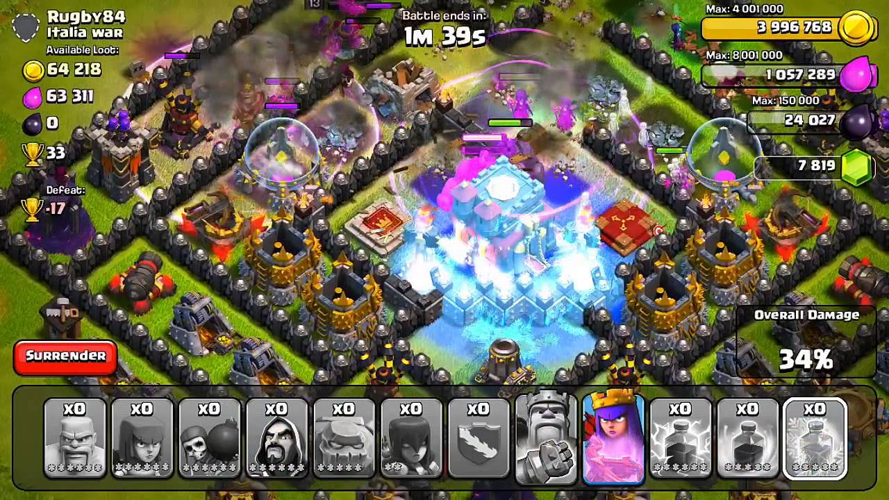 Clash of Clans Chi tiết bản cập nhật tháng 10