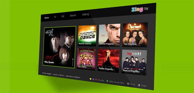 Đánh giá ứng dụng xem video Zing TV trên Smart tivi