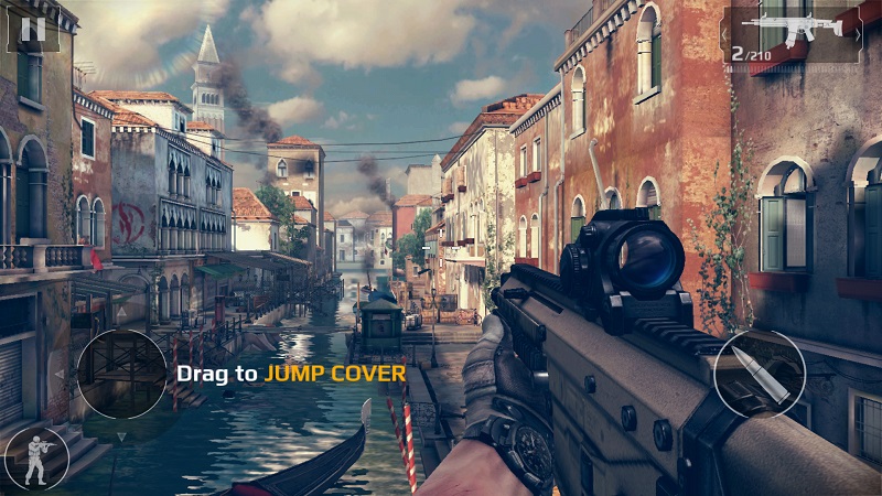 One E9 Dual cho khả năng chơi Modern Combat 5 khá mượt One E9 Dual cho khả năng chơi Modern Combat 5 khá mượt