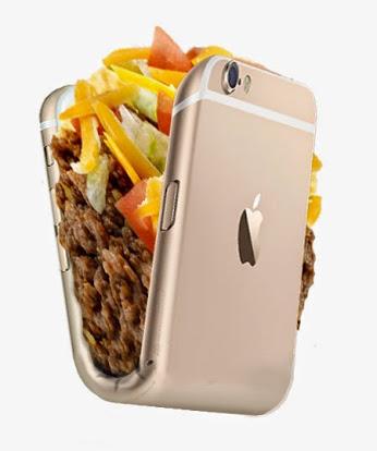 iPhone like hamburger