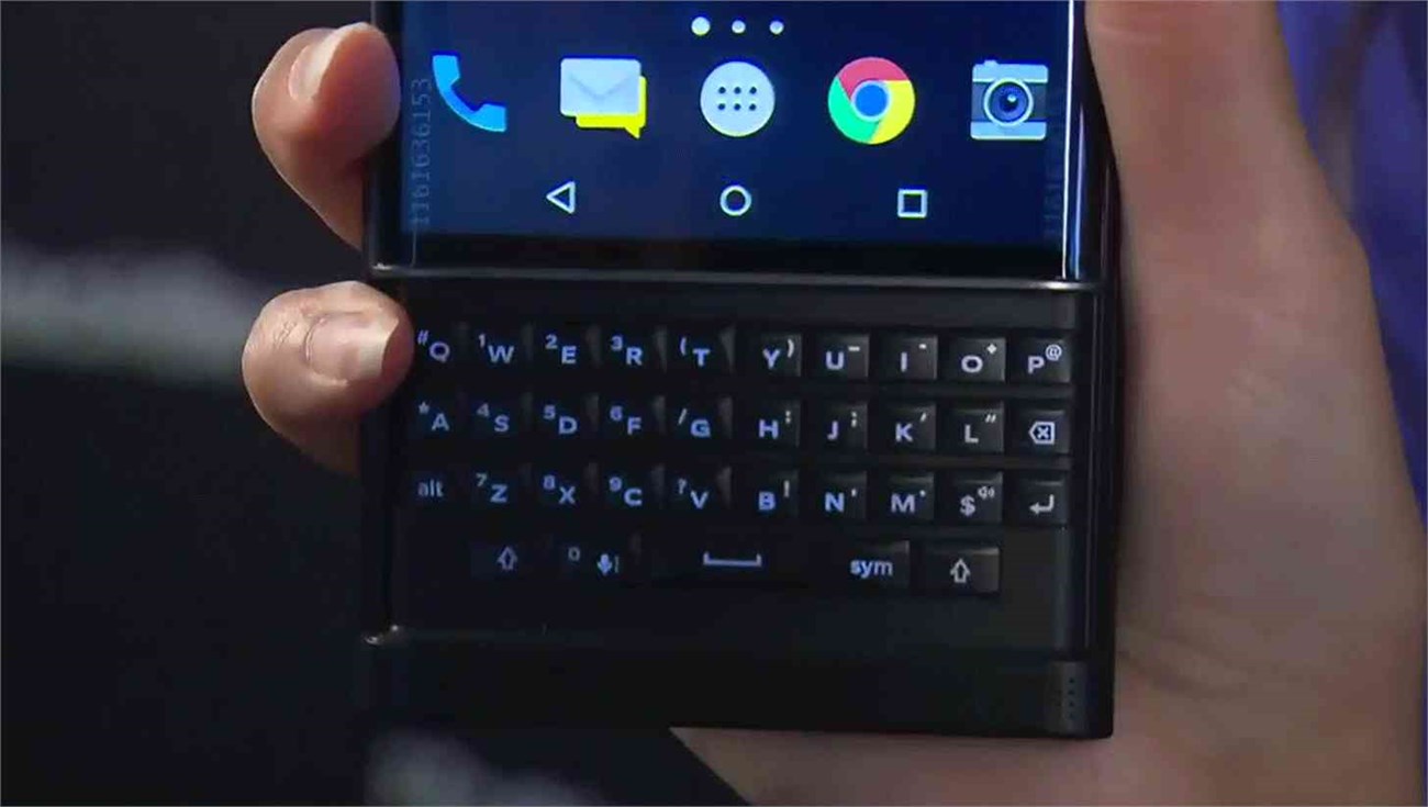 BlackBerry Priv với màn hình trượt độc đáo BlackBerry Priv với màn hình trượt độc đáo