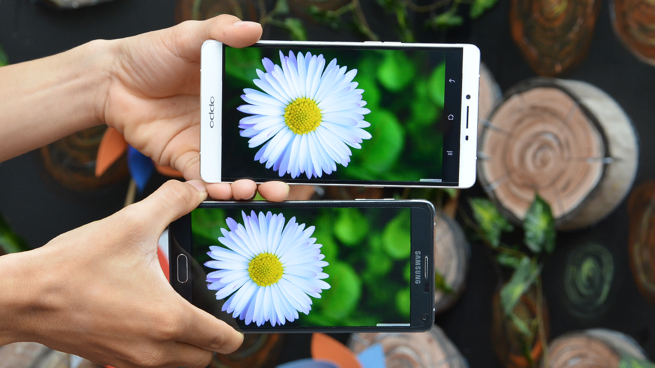 Màn hình note 4 nhìn sáng hơn R7 plus Màn hình note 4 nhìn sáng hơn R7 plus