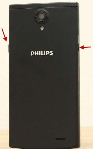 Chụp màn hình điện thoại Philips S398