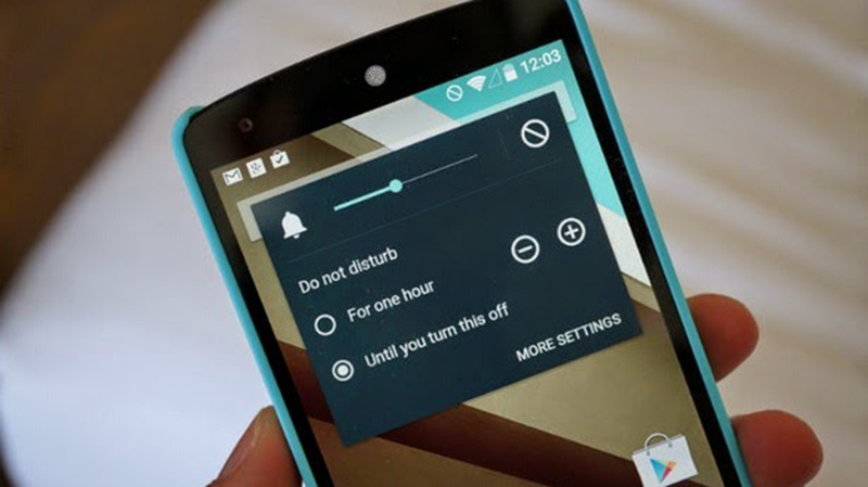Bật chế độ đừng làm phiền