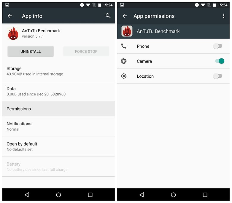 Truy cập Granular App Permissions Truy cập Granular App Permissions