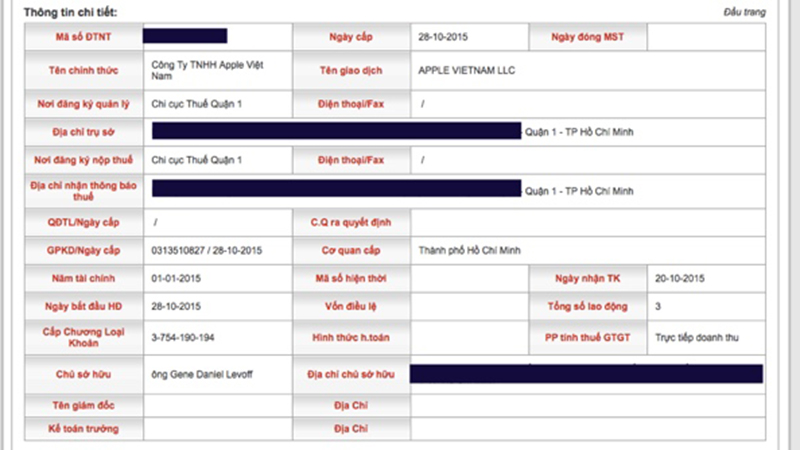 Apple Việt Nam Apple Việt Nam