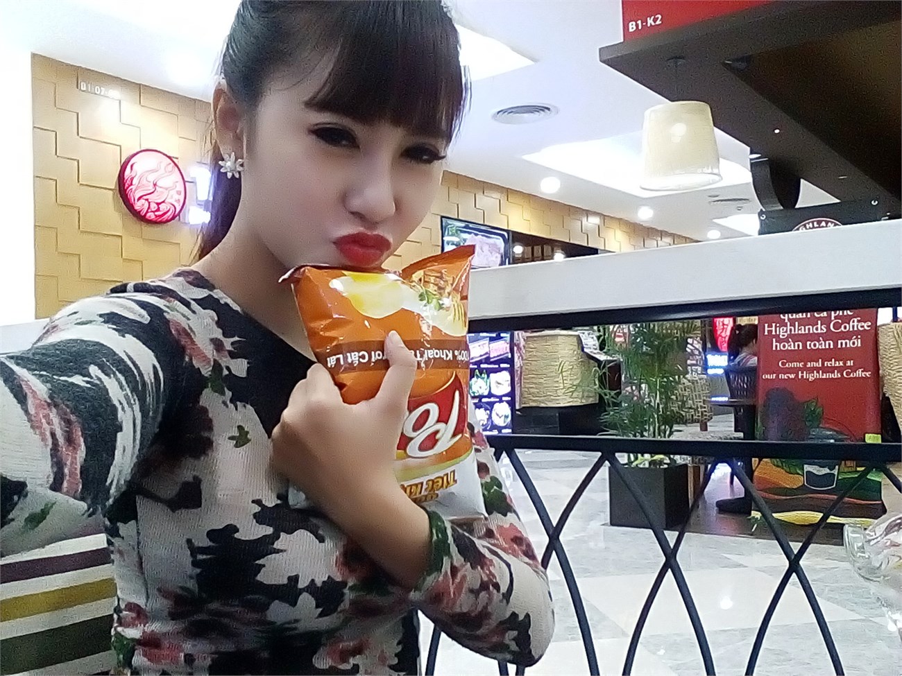 Ảnh chụp từ camera trước 2MP của Asus ZenFone Go